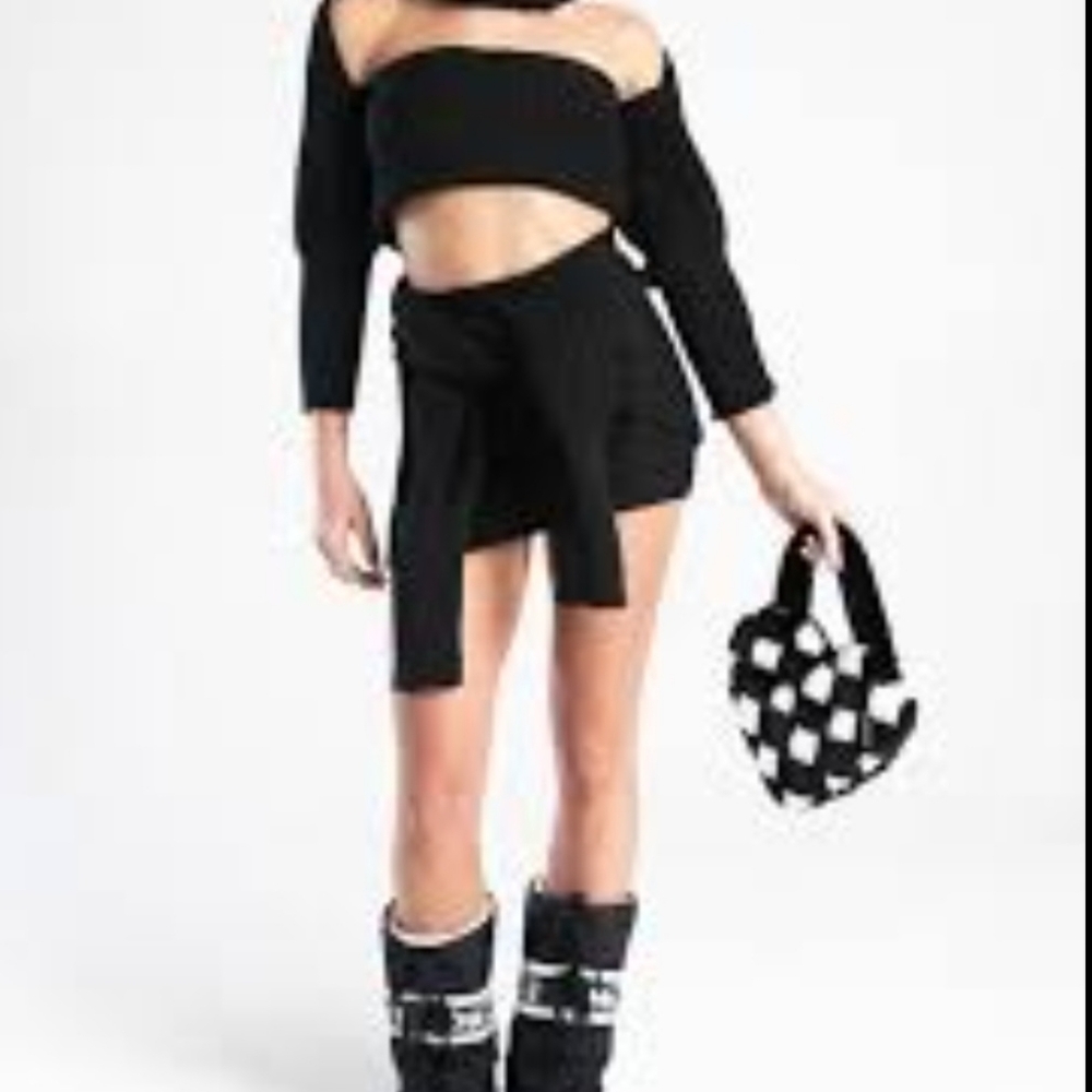 GOGUY IceBoubd Knitted Top and Skirt Set